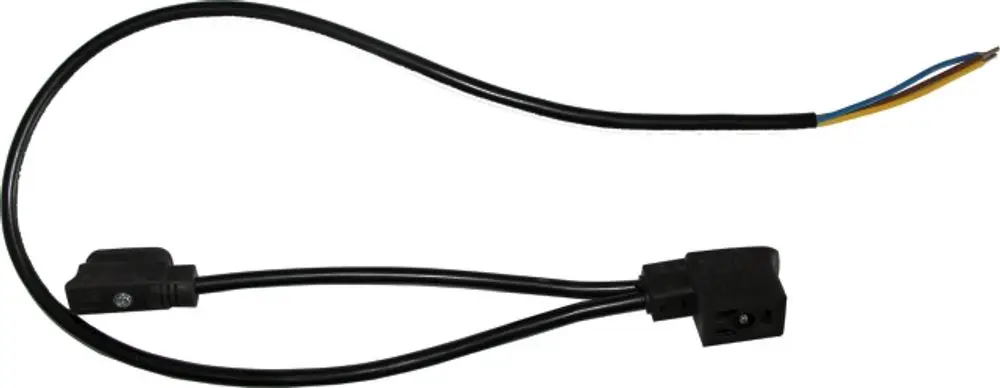Kabel mit zwei Anschlüssen und drei offenen Leitungen, geeignet für Gaskombiventile, möglicherweise von Wolf.